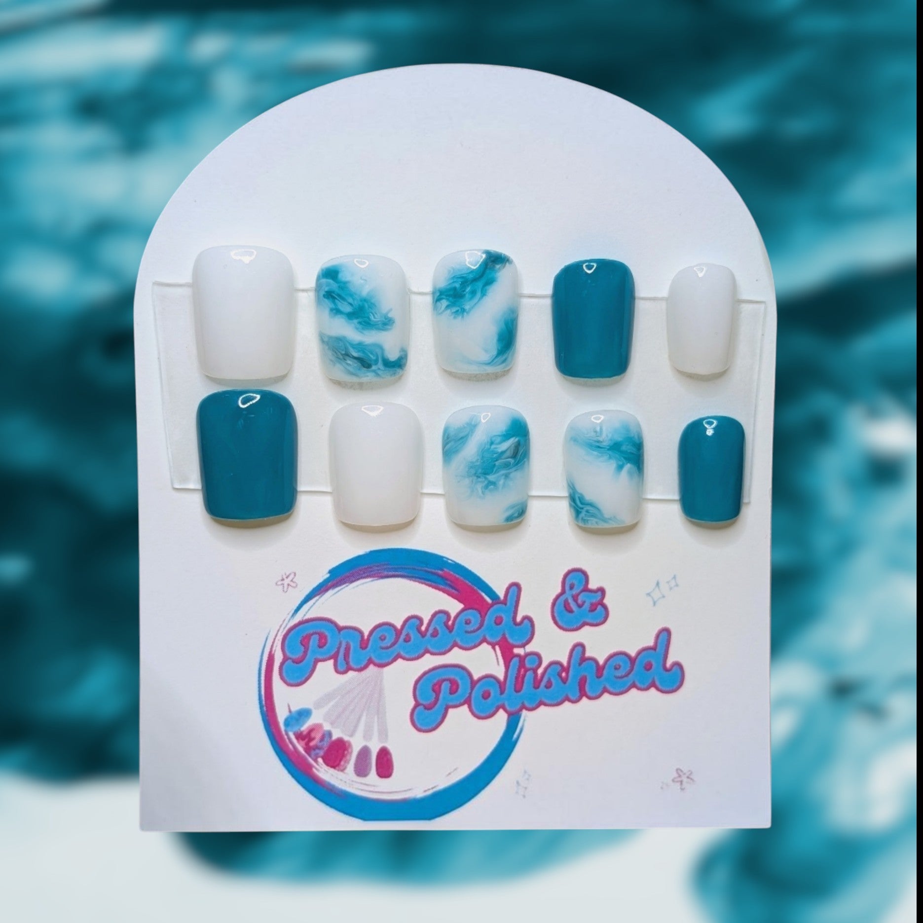 RTW Milky Teal Waves